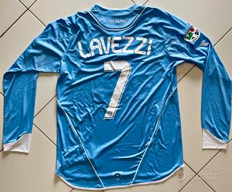 Match worn jersey - maglia Lavezzi Napoli Serie A