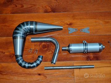 Marmitta artigianale minarelli p6 80cc