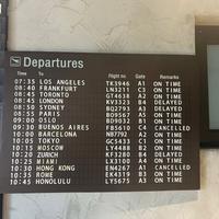 Tela Partenze Aeroportuali