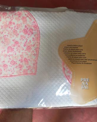 coperta lettino piqué Prenatal 