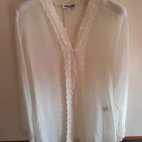 CAMICIA "NARA CAMICE", TAGLIA II, colore AVORIO