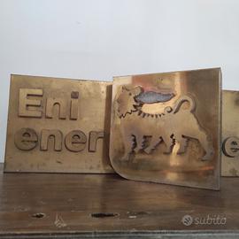 insegna luminosa Eni Agip