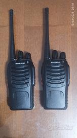 2 trasmittenti Portatile UHF Baofeng  a 16 Canali