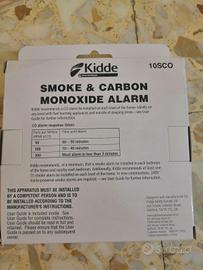 rilevatore di fumo e monossido 