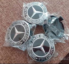 Kit 4 Coprimozzo x Cerchi in Lega Mercedes