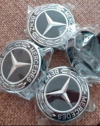 Kit 4 Coprimozzo x Cerchi in Lega Mercedes