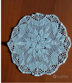 I CENTRINI DELLA NONNA: centro uncinetto rotondo