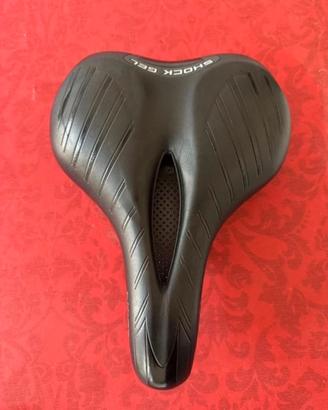Sella ammortizzata bici shock Gel