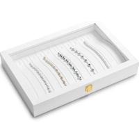  Papten Vassoio portagioielli impilabile con coper