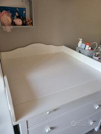 Fasciatoio per cassettiera ikea hemnes