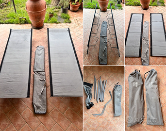 Due lettini campeggio Kampa