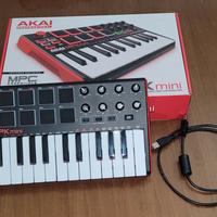 AKAI MPK mini, COMPACT KEYBORD AND PAD CONTROLLER