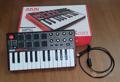 AKAI MPK mini, COMPACT KEYBORD AND PAD CONTROLLER