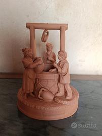 Pozzo in terracotta/presepe - Giuseppe Grasso 