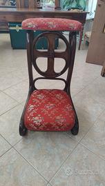 inginocchiatoio antico