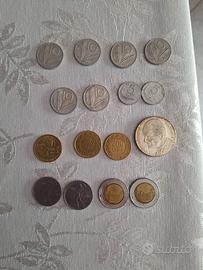 LOTTO MONETE LIRA ITALIANA + CITTA' VATICANO LIRE