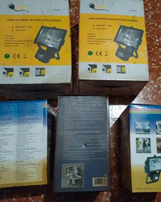 faro alogeno con sensore movimento 