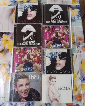  Lady Gaga + Emma  lotto 8 CD 