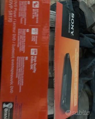 Lettore dvd sony mai usato