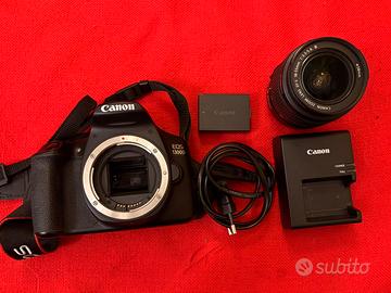 Canon EOS 1300D + obiettivo 18–55mm