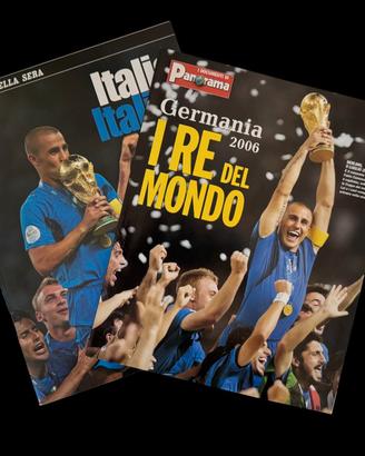2 riviste/magazine Italia Campione del Mondo 2006