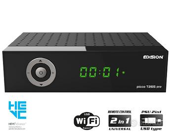 decoder digitale terrestre DVB-T2/C H.265/HEVC