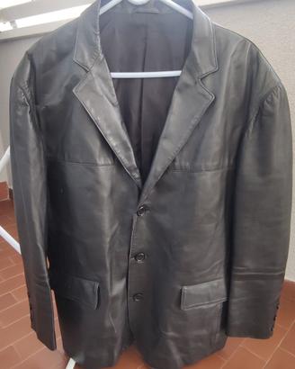 Blazer Uomo Conbipel in Vera Pelle Vintage Tg.48