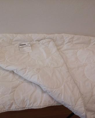 piumino lettino +set copripiumino 