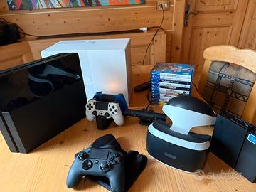 Play Station 4 + Vr Bundle + Giochi Top