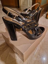 scarpe donna in vernice nera TG. 40