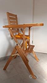 seggiolone FOPPAPEDRETTI in legno