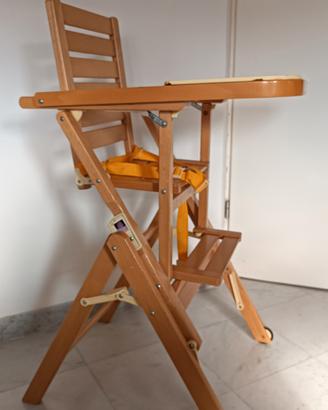 seggiolone FOPPAPEDRETTI in legno