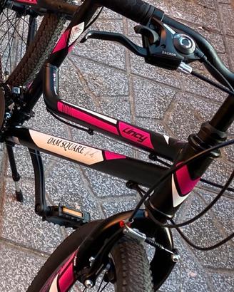 Bici mountan bike .nero/viola 26”