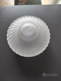 Porta cipria in vetro 