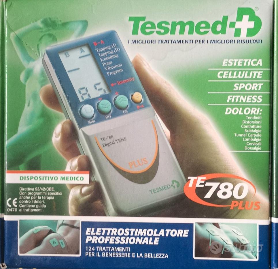 Électrostimulateur Tesmed TE-780-B Plus - Couleur Grise - En Parfait état De Fonctionnement - Occasion - Pas De Perte De Temps