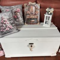 Shabby baule restaurato
