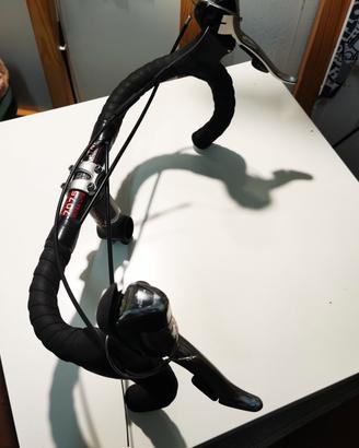 guarnitura doppia, manubrio