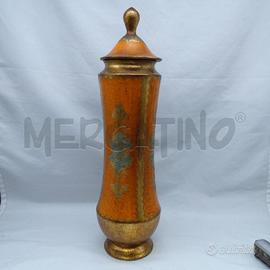 VASO CERAMICA FIORENTINO POTICHE EFFETTO LEGNO FUO