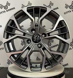 CERCHI IN LEGA PEUGEOT 1007 2008 207 208 307 308 5