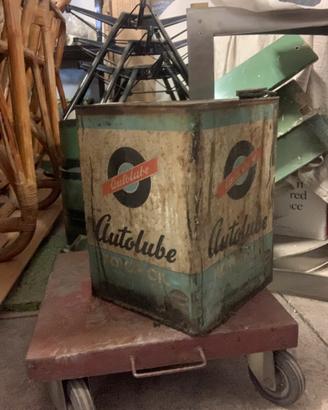 Vecchia Latta olio vintage Autolube