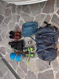 ATTREZZATURE PER TREKKING / VIA FERRATTE/CAMPEGGIO