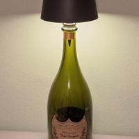 Dom Perignon bottiglia lampada led nera