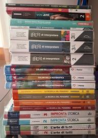 LIBRI SCOLASTICI (SCUOLA SUPERIORE) METÀ PREZZO