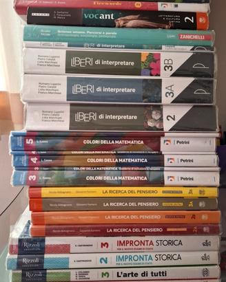 LIBRI SCOLASTICI (SCUOLA SUPERIORE) METÀ PREZZO