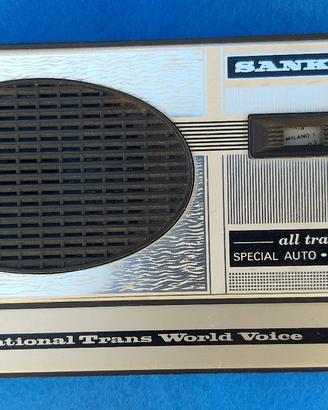 Radio tascabile vintage anni 60 ? sankjo