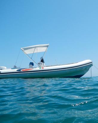 gommone da 6ml selva con motore da 100cv presso fo