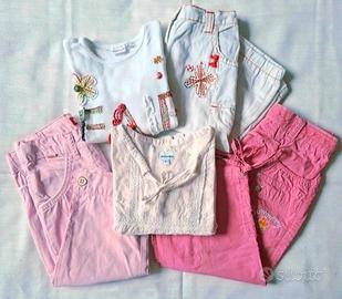 Set 5 pezzi bambina 3/4 anni