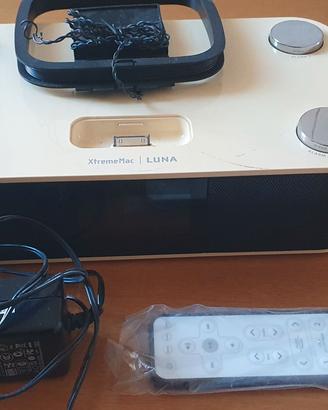 Radiosveglia / Speaker Dock XtremeMac Luna per iPo