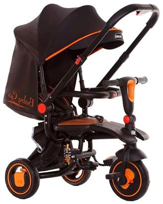 Passeggino/Triciclo Nunu Baby Go Nero cappottina