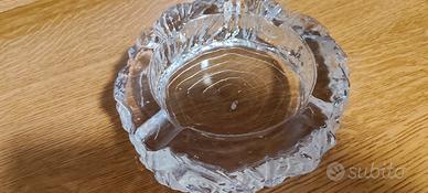 portacenere in cristallo vintage 